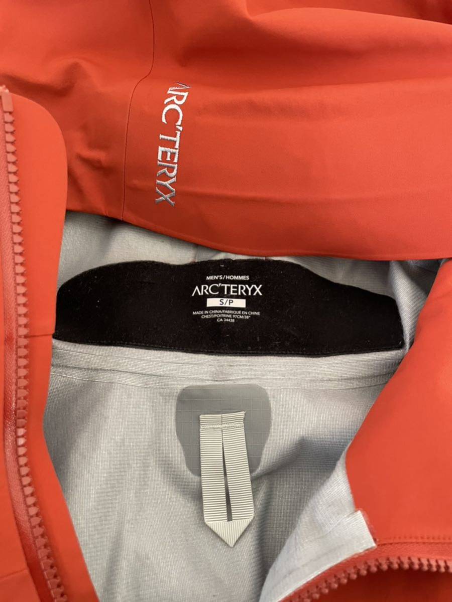 [ очень красивый товар ]ARC\'TERYX Rush жакет Arc'teryx orange лыжи сноуборд задний Country mountain жакет GORETEX