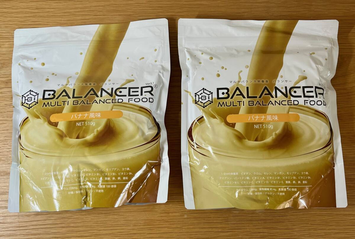 ★★　IDEA BALANCER（バランサー）３０D [バナナ風味] マルチバランス栄養食　510g (３０食分)×２袋　②_画像1