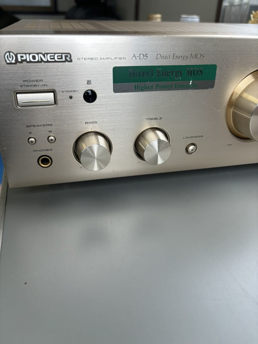 PIONEER/パイオニア A-D5 アンプ _画像4