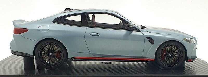 GT Spirit GT427 1/18 ミニカー レジン プロポーションモデル 2022年モデル BMW - 4-SERIES M4 CSL (G82) COUPE 2022 グレー_画像3