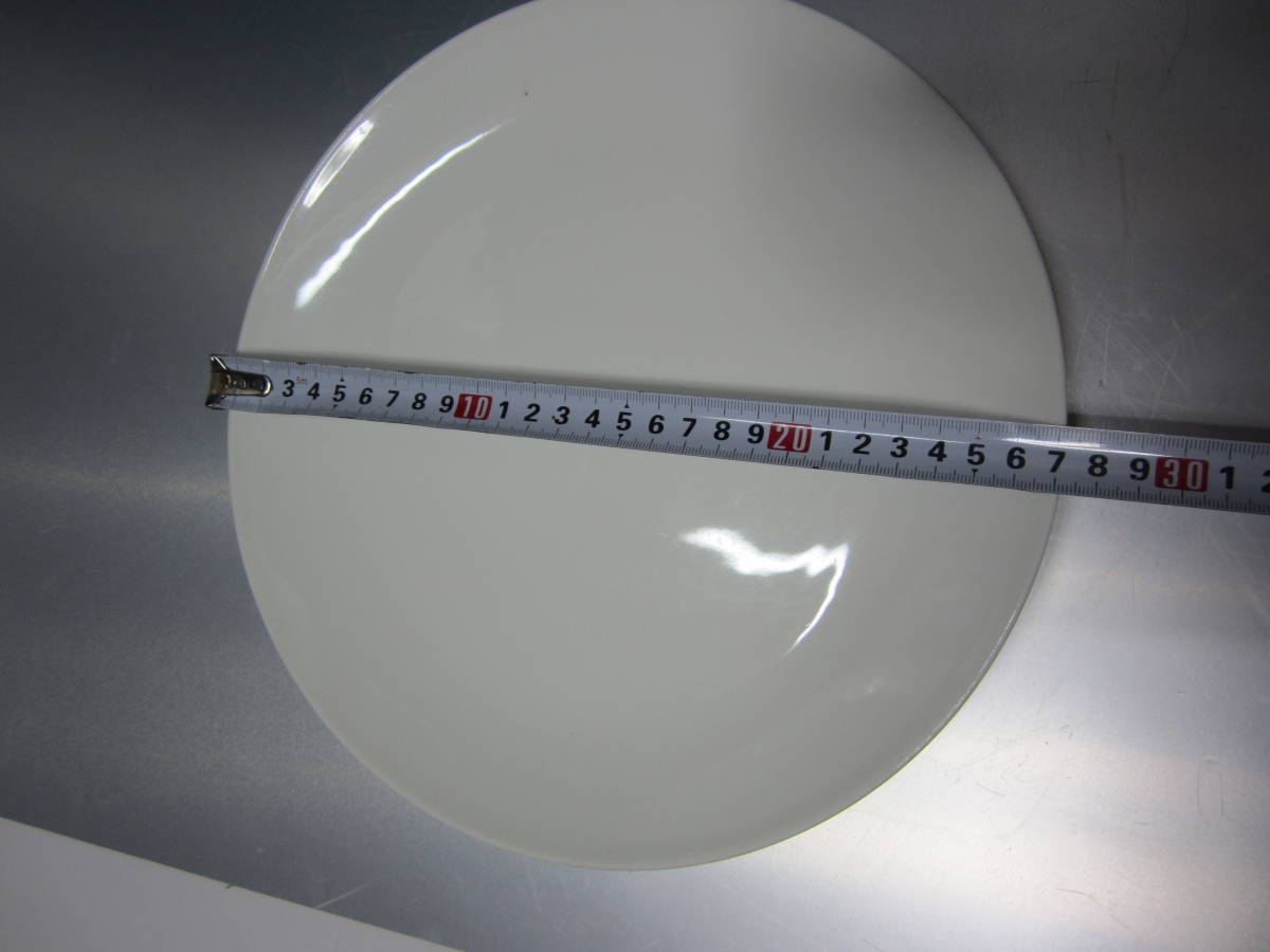 ナルミ ボーンチャイナ 白プレート ディナー皿 ピザ皿 27cm ５枚セットの画像5