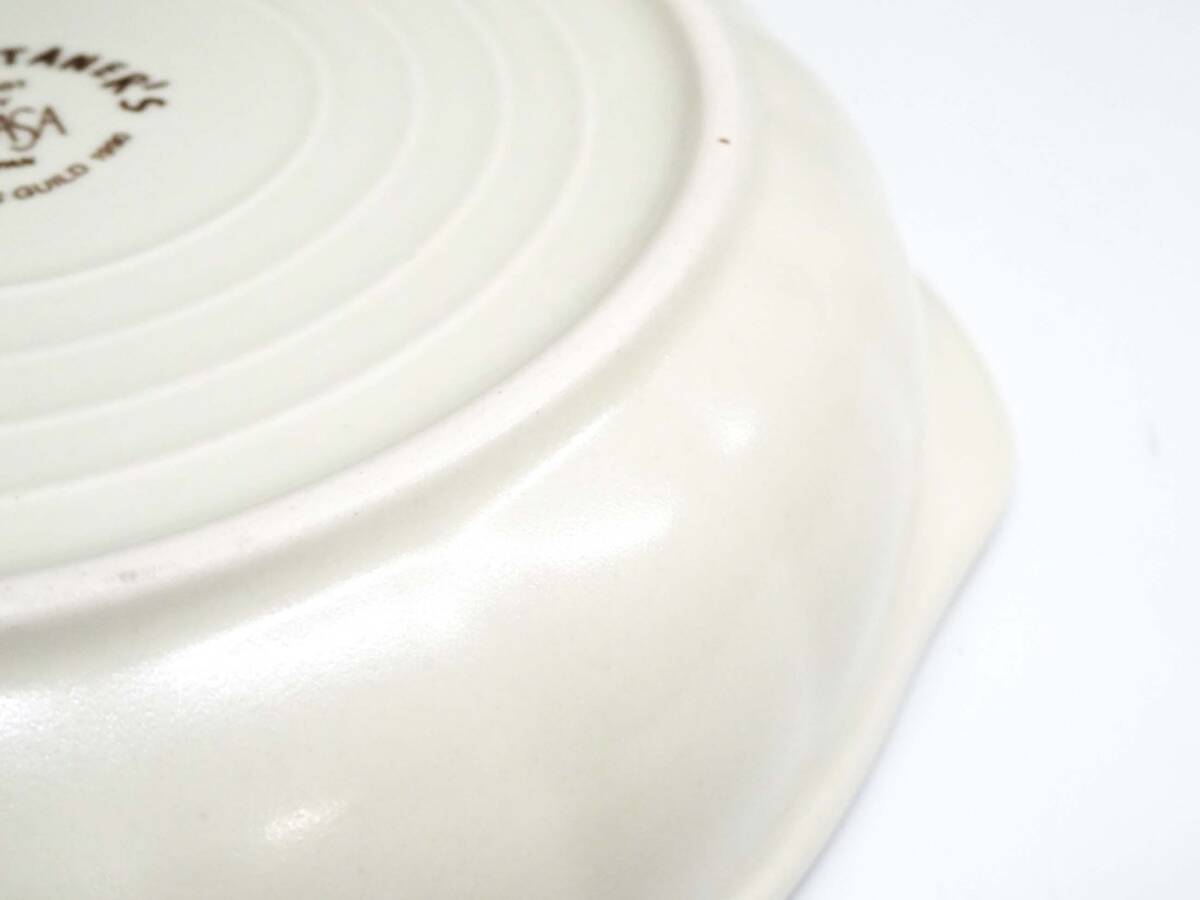◆(NS) MIKASA ミカサ MANHATTANER'S マンハッタナーズ 丸形 グラタン皿 4客セット 直径 約17㎝ ネコ 陶器 食器 洋食器 キッチン雑貨 _画像9