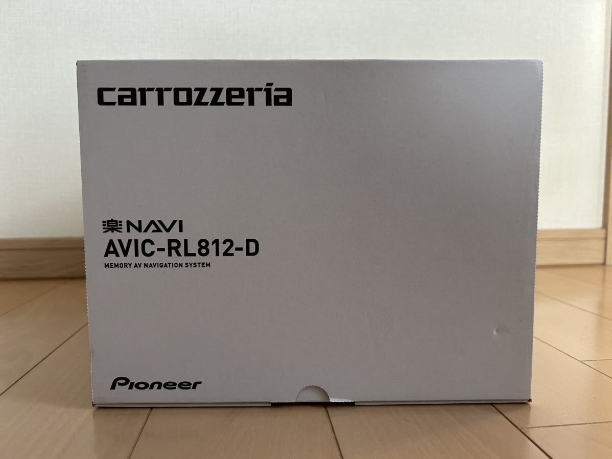  新品未使用 carrozzeria 8V型 ラージサイズ 楽ナビ AVIC-RL812-D カロッツェリア フルセグ Bluetooth HDMI CD DVD_画像4