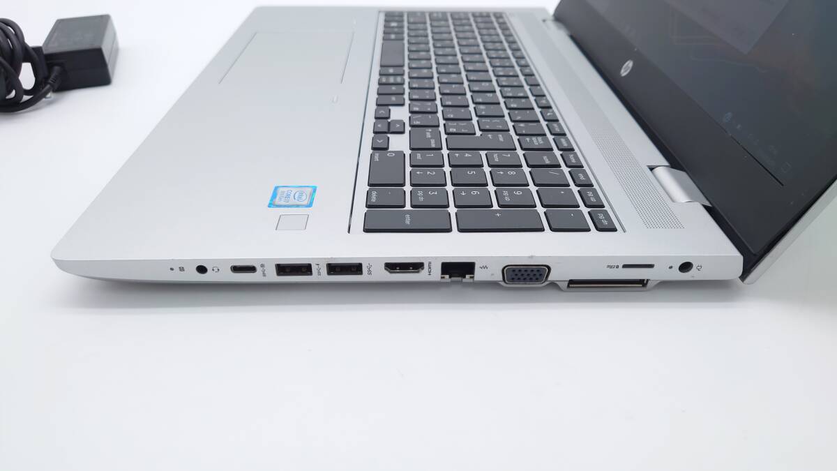 HP ProBook 650 G5 15.6型 Core i7-8565U 1.8GHz メモリ16GB SSD256GB window10 リカバリ カメラ Wi-Fi 動作品_画像4