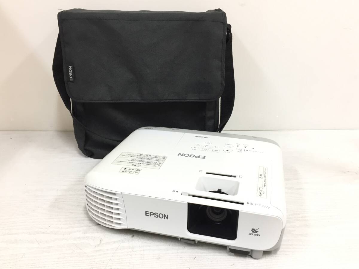 〇【良品】EPSON エプソン EB-960W ビジネスプロジェクター 3800lm 動作品