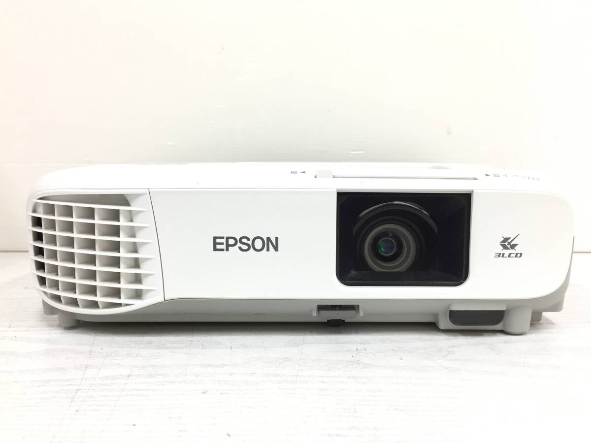 〇【良品】EPSON エプソン EB-960W ビジネスプロジェクター 3800lm ランプ使用 456H/67H 動作品_画像2