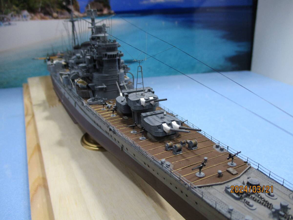  1/350　日本海軍 重巡洋艦『足柄』完成品_画像2