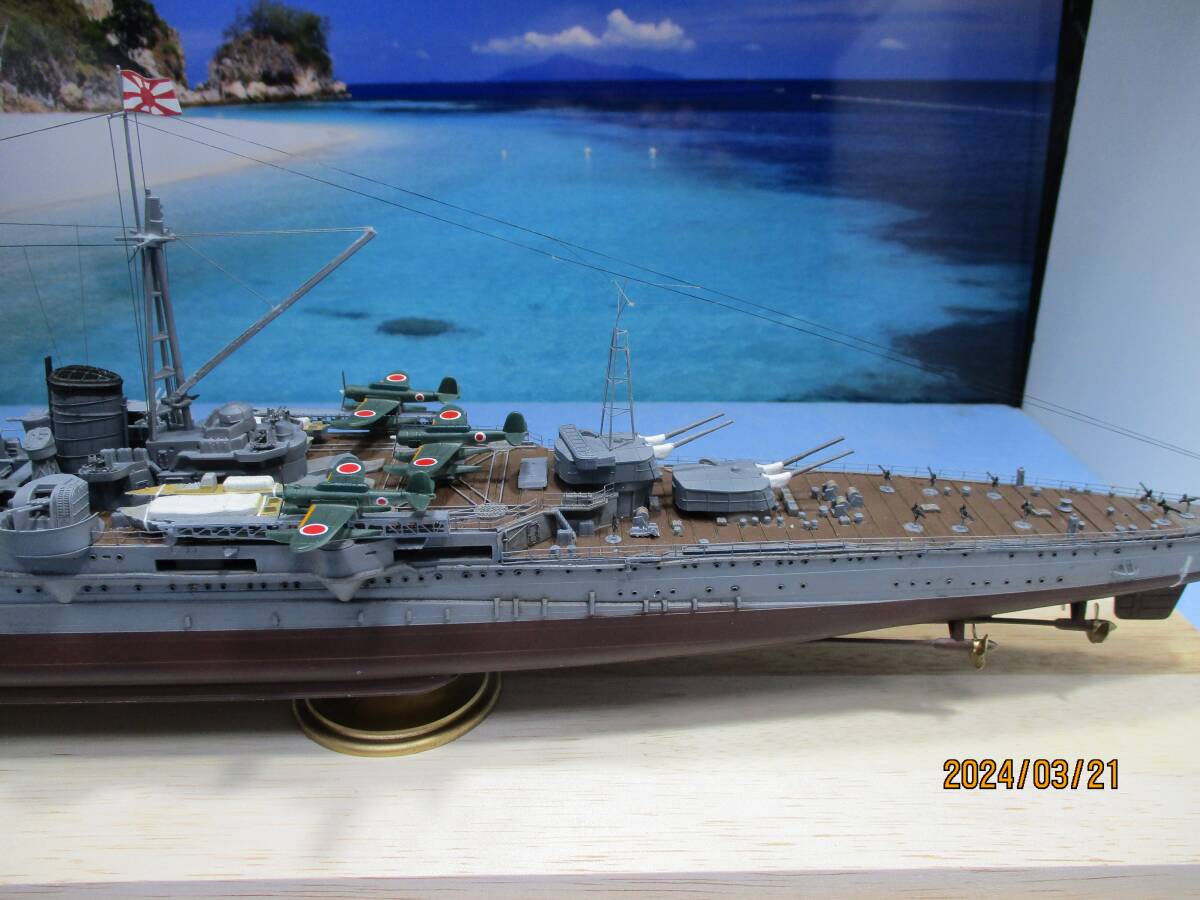  1/350　日本海軍 重巡洋艦『足柄』完成品_画像9