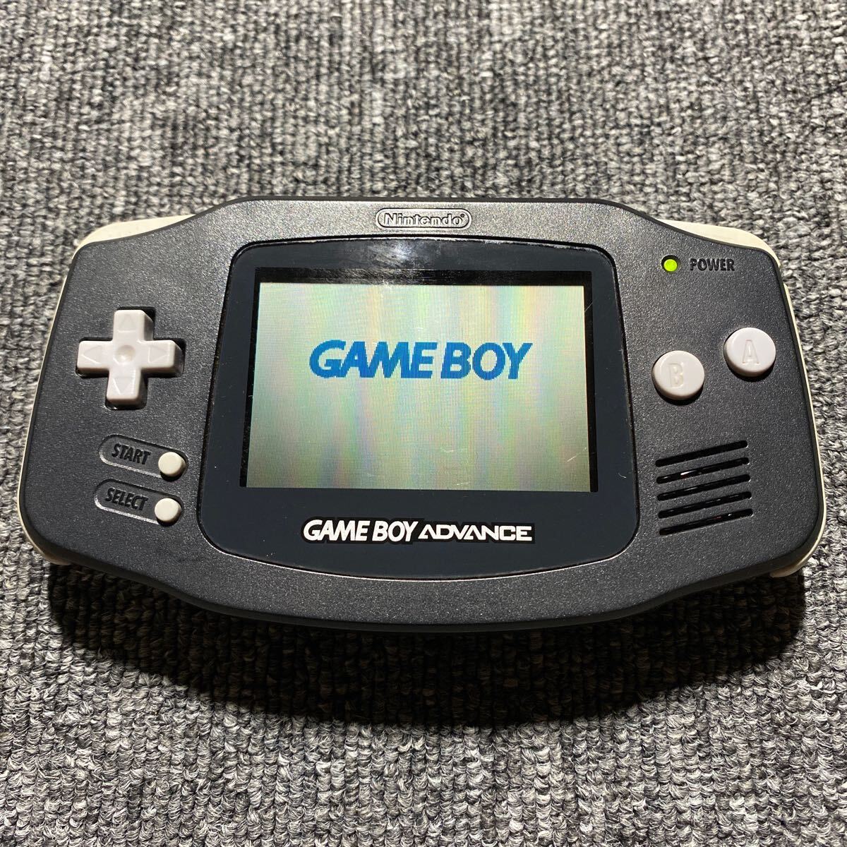 GBA Game Boy Advance black AJ15370018