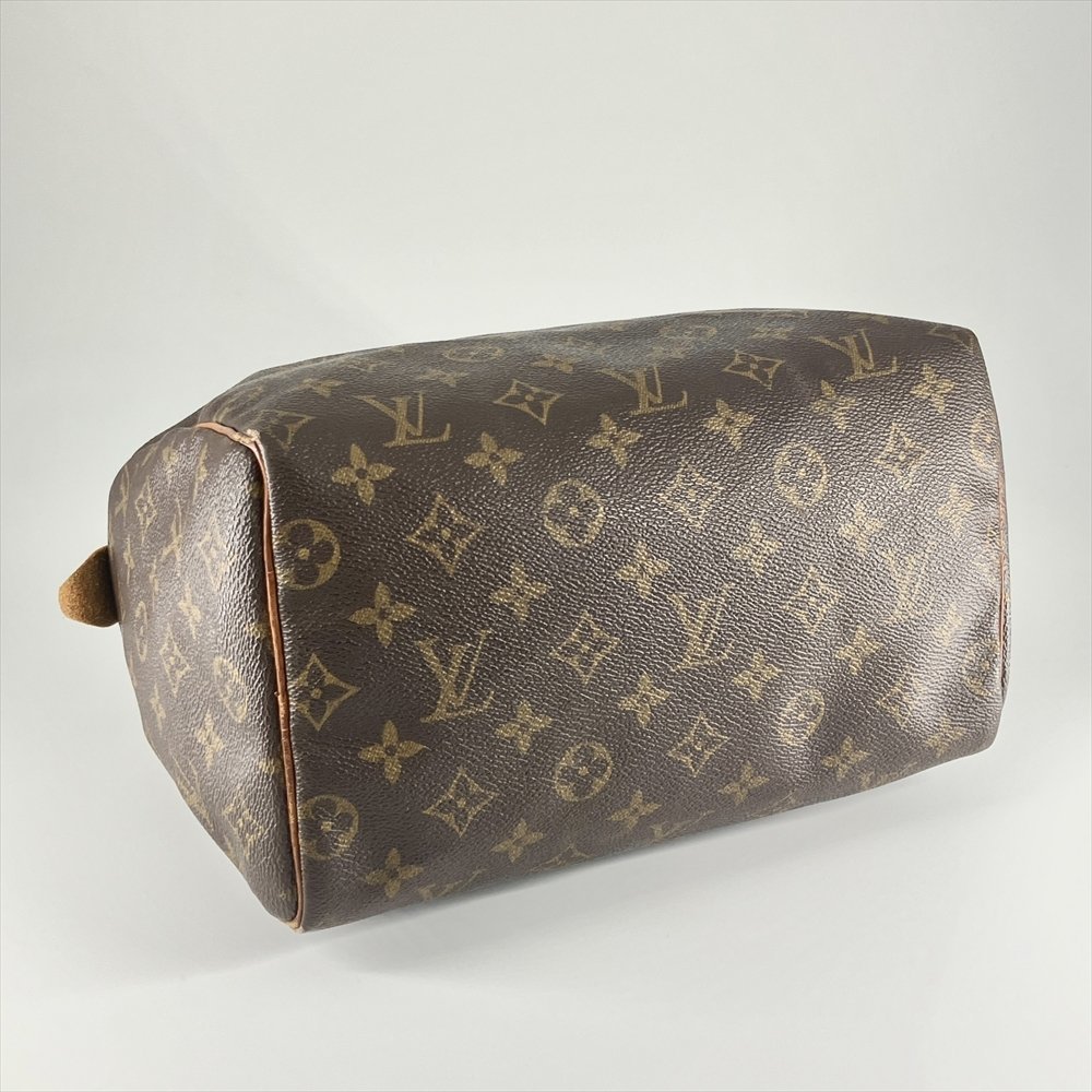 ルイヴィトン LOUIS VUITTON LV スピーディ25 モノグラム・キャンバス ハンドバッグ ミニボストンバッグ PVC M41528 SP0022 ゴールド金具_画像6