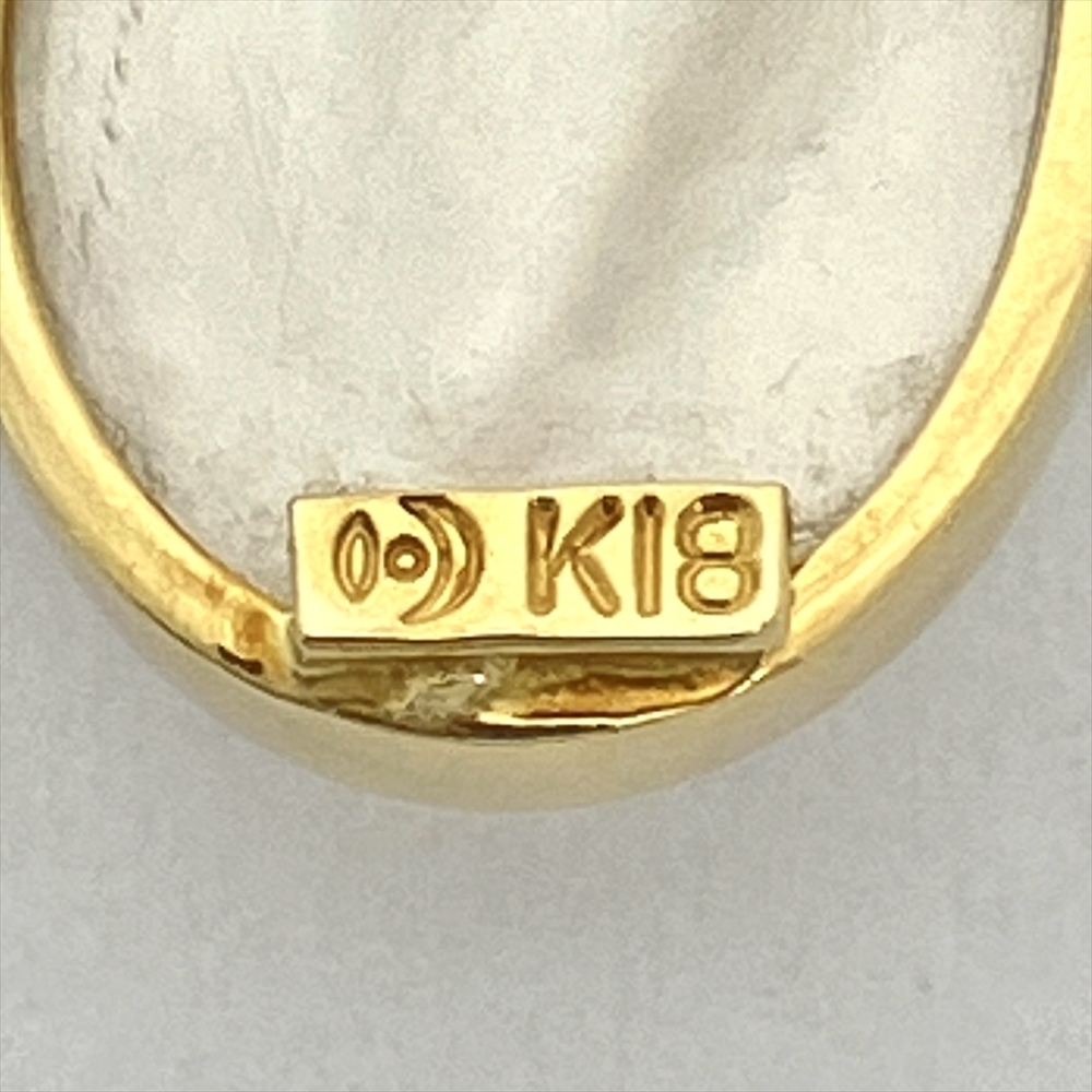 tasakiTASAKI Drop type подвеска с цепью K18YGmabe жемчуг желтое золото аксессуары 