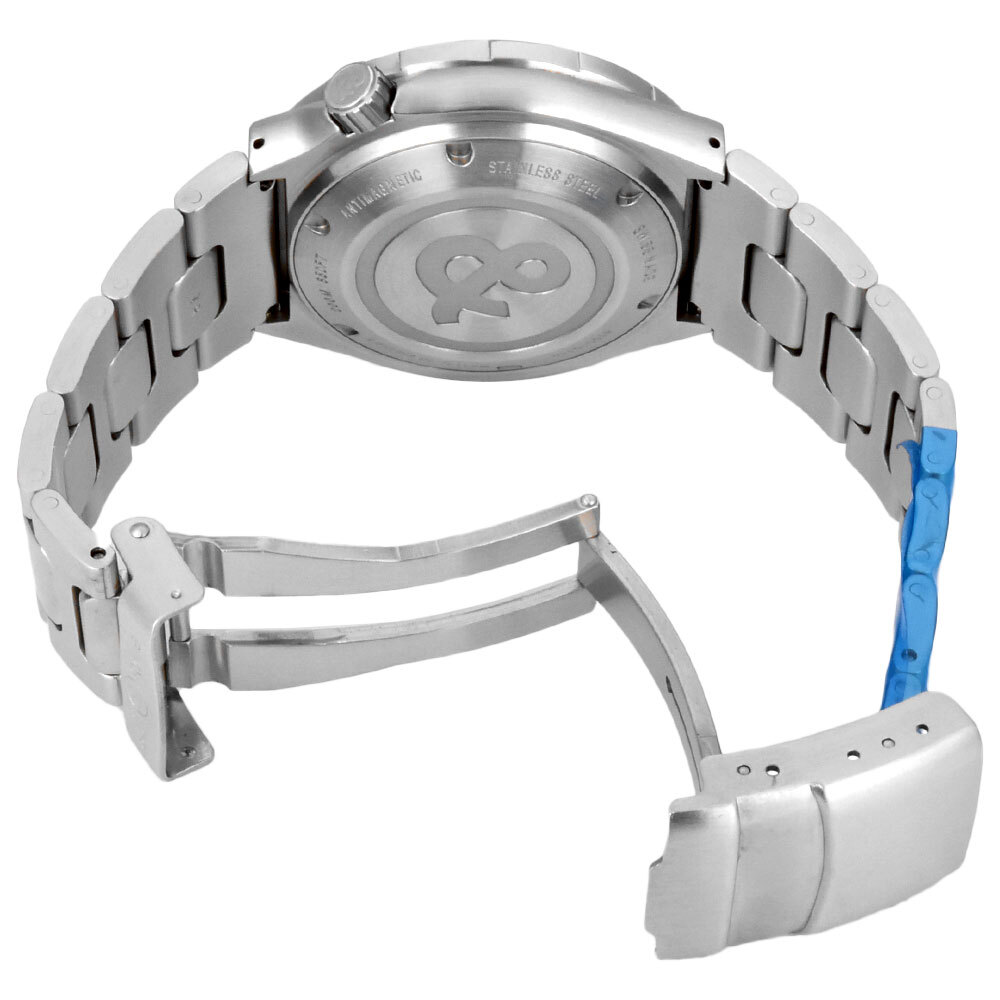 ベル&ロス Bell & Ross タイプ マリーン 410S 腕時計 クォーツ ホワイト文字盤 メンズ_画像4