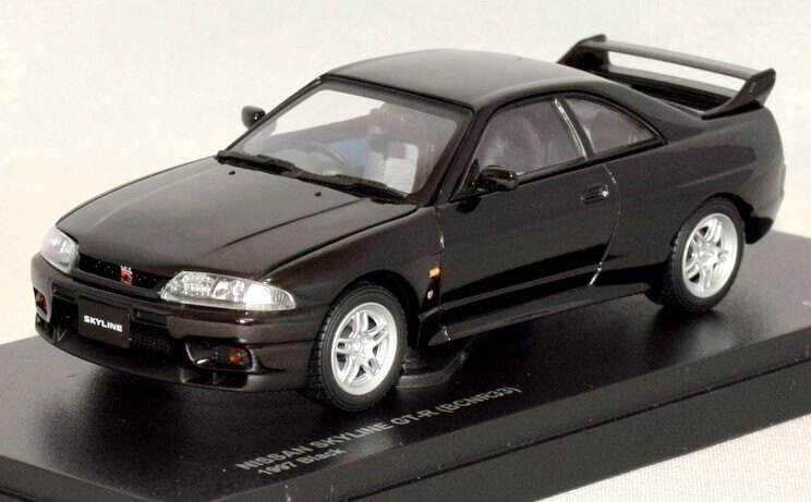 ■即決 京商 1/43【日産 スカイライン GT-R (BCNR33)1997 (ブラック) 03342BK_参考見本です