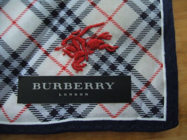 バーバリー（BURBERRY）ハンカチ 未使用の画像3