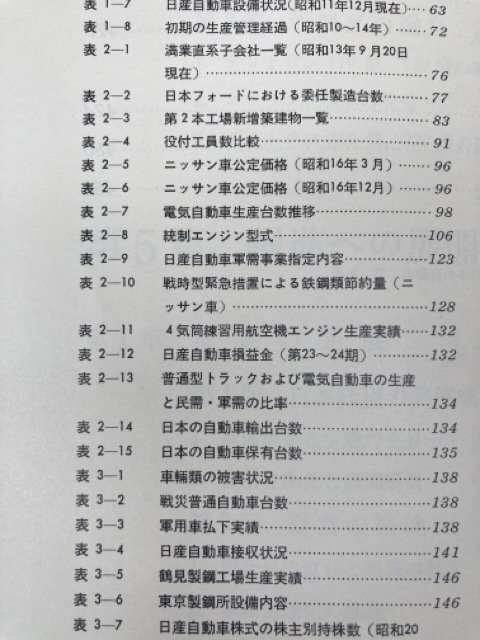 日産自動車三十年史【昭和8～昭和38年】/戦時下の生産・航空機製造事業の兼営　CGB2084_画像8