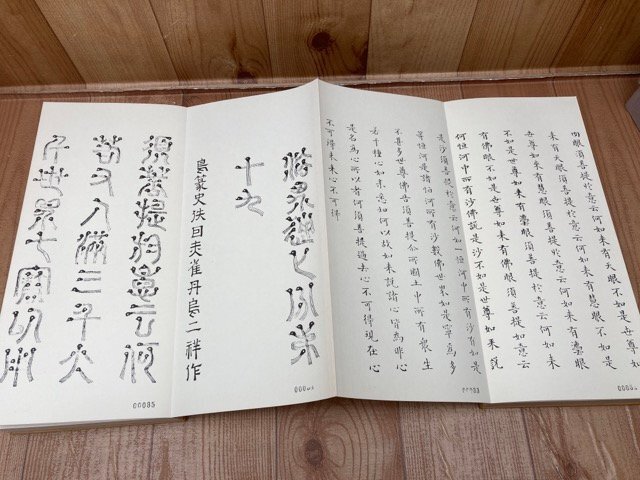 集篆　金剛般若経【黄壁山万福寺所蔵】/1991年　YDK991_画像4