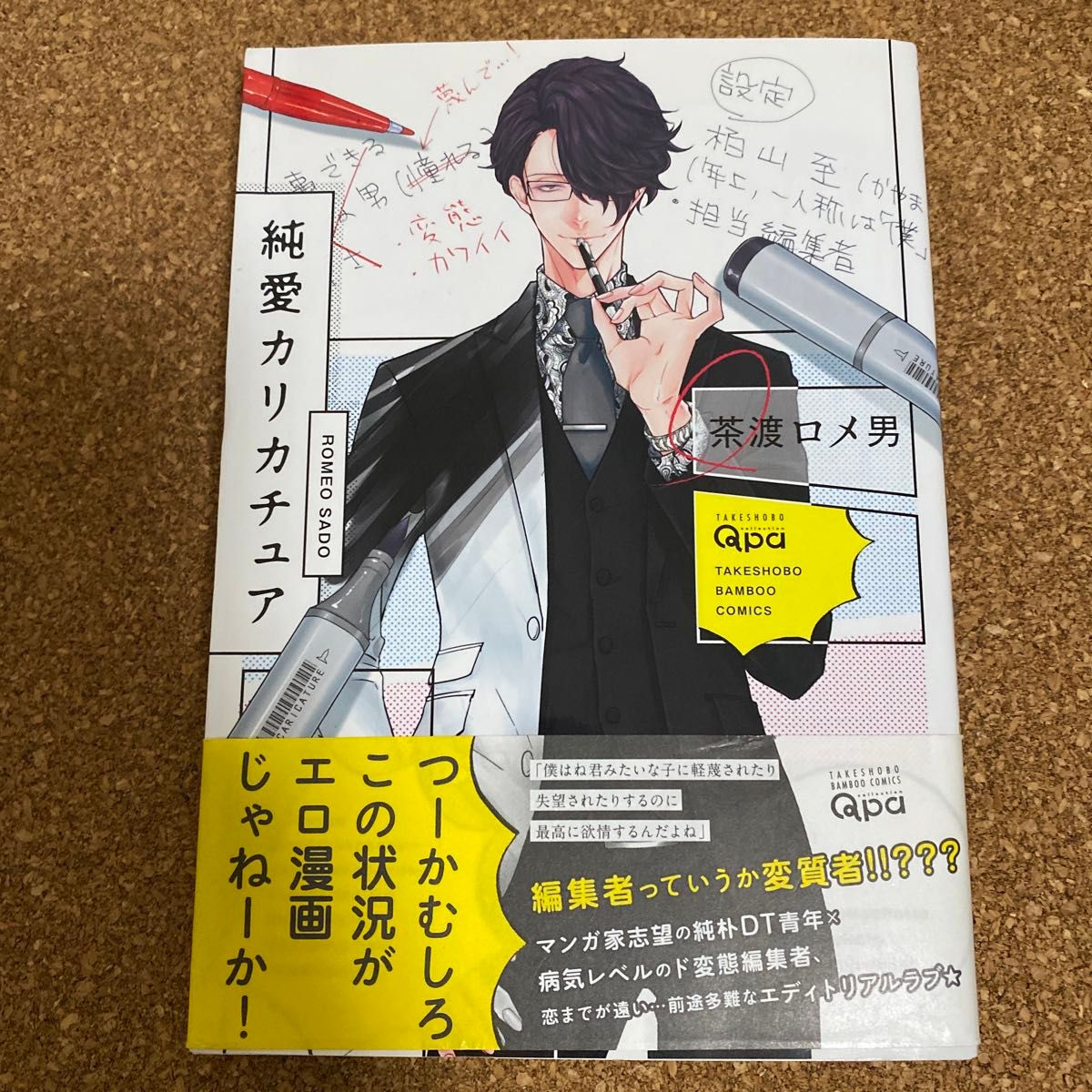 「純愛カリカチュア」茶渡 ロメ男 BL ◆まとめ買いで割引きあります◆