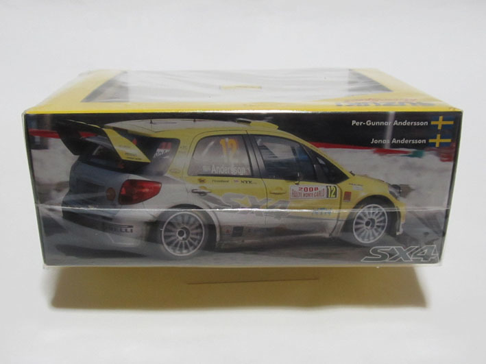 A* Suzuki special order *Norev Suzuki SX4 WRC #12 P.G. under son2008 Rally Monte Carlo 
