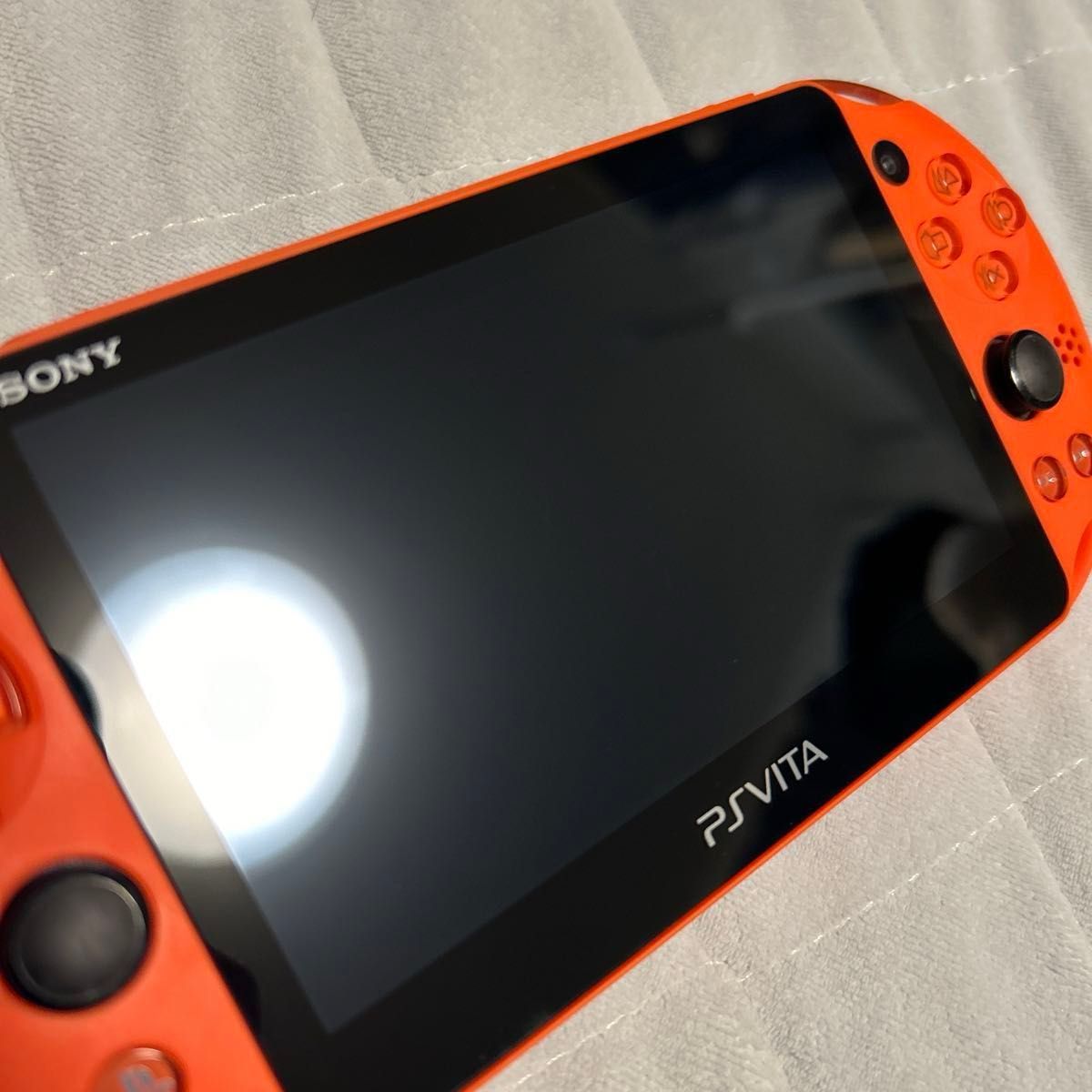 PSVita  プレステビータ ネオンオレンジ ソフト付き