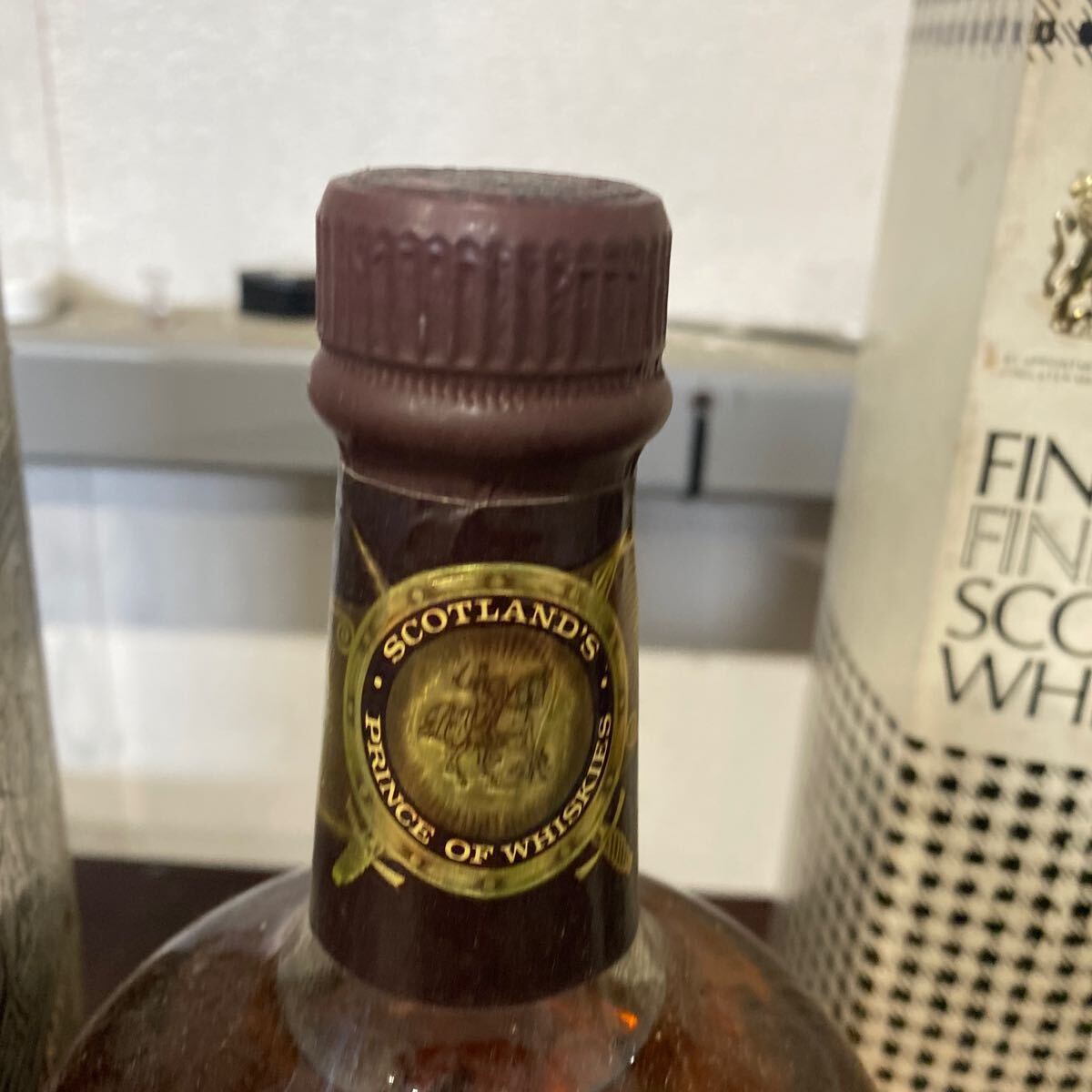 ナポレオン 古酒 ウイスキー ブランデー まとめ箱にダメージ有りM8_画像5
