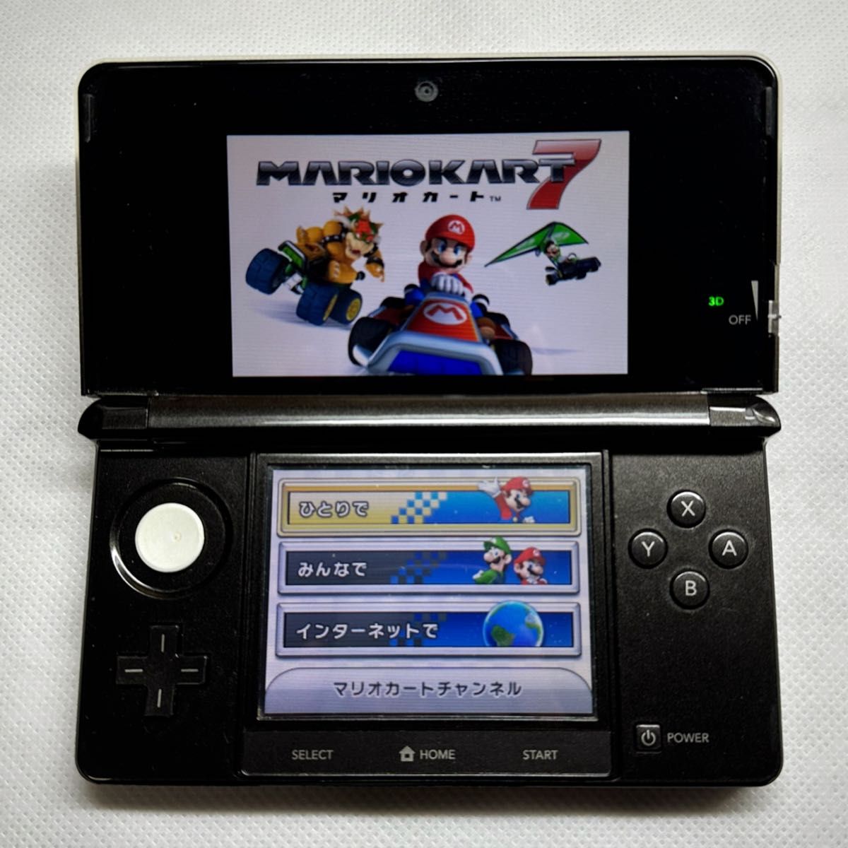 マリオカート7 ◆ケース付き ニンテンドー3DS レース マリカー 任天堂 ソフト 起動確認済み 【ジャンク品】