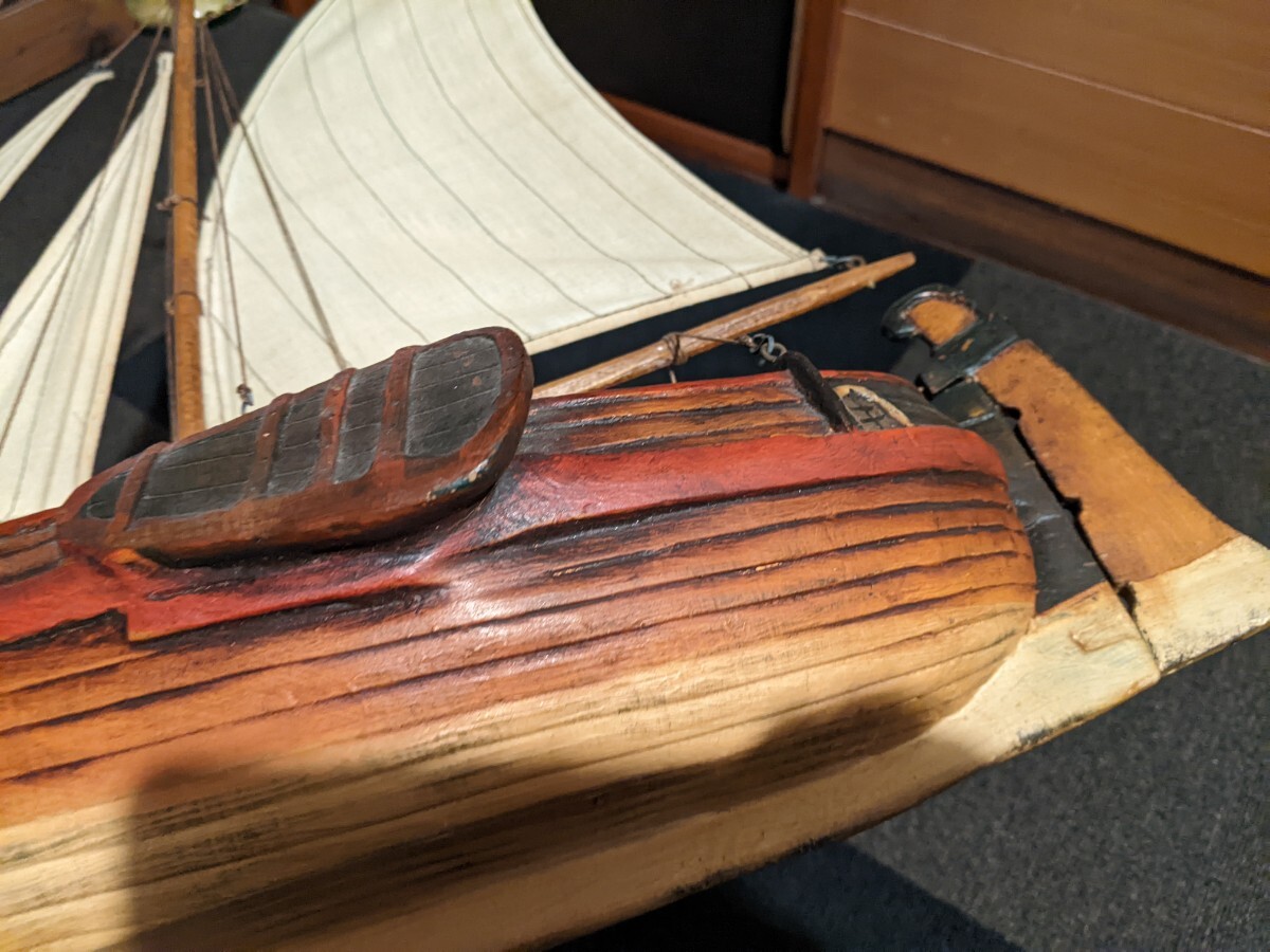  парусное судно модель античный из дерева ручная работа?