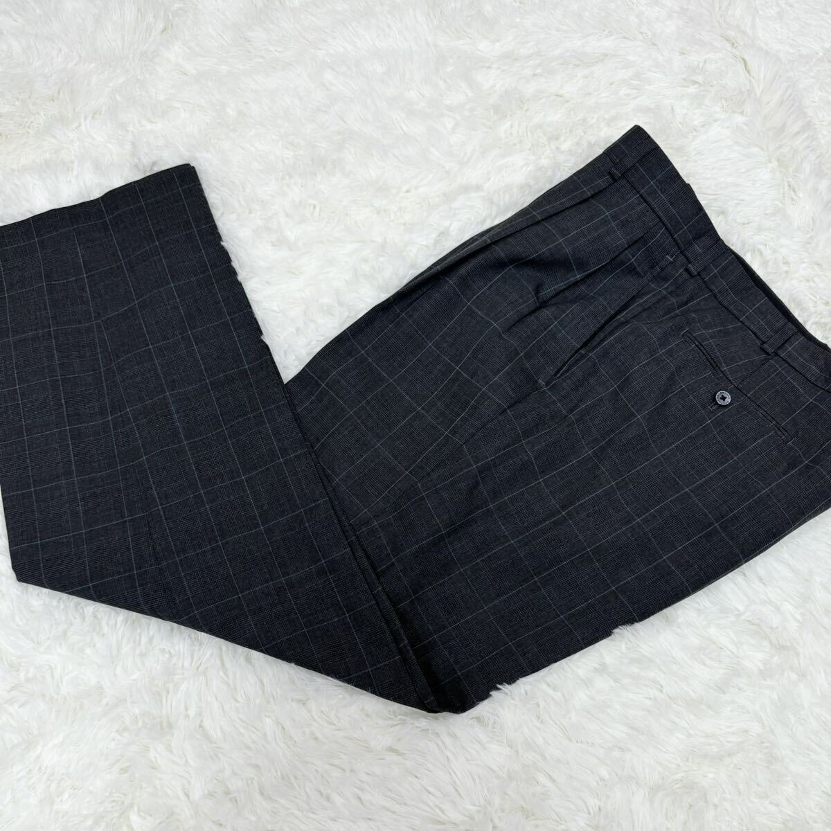  rare XXL 44REG!! Brooks Brothers [BROOKS BROTHERS ×BROOKS COOL]REGENT setup men's suit navy check pattern business 