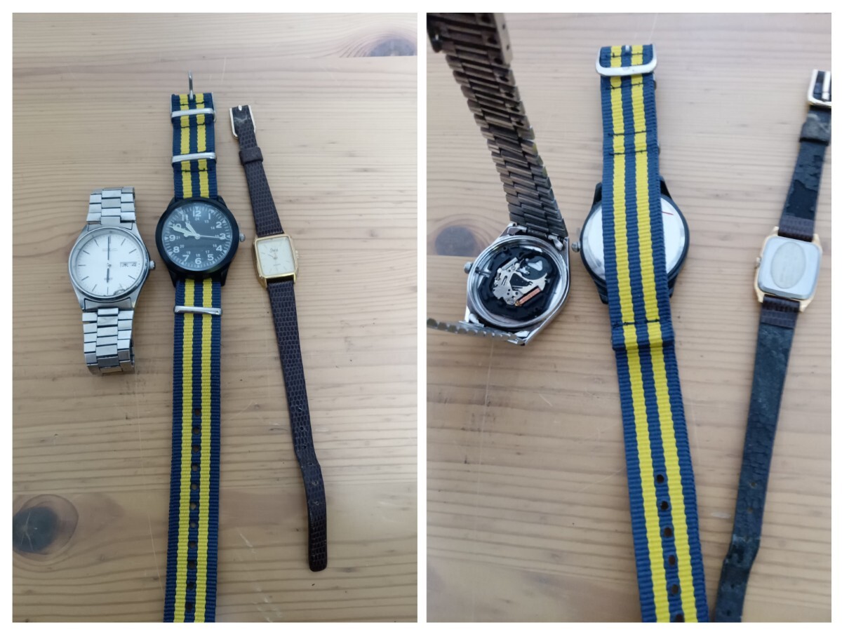 ☆ まとめ売り ☆ 時計 腕時計 SEIKO CASIO WAVE CEPTOR オリエント 他 部品取り ジャンク品の画像7