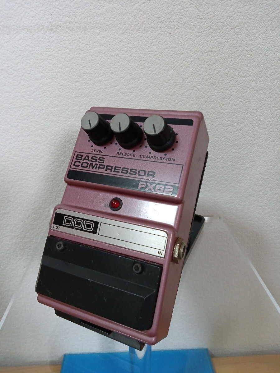 DOD FX82 BASS COMPRESSOR ベース コンプ USA製 音響 現状品_画像1