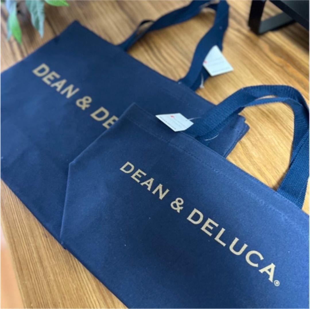 新品　ディーンアンドデルーカ DEAN&DELUCA トート　2個セット　紺　オトナカラー　_画像7