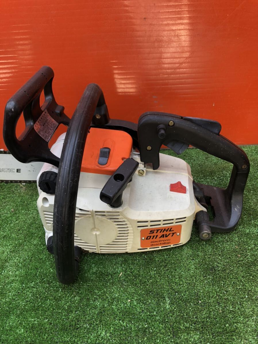 STIHL スチール チェンソー エンジンチェーンソー 011AV 011AVTEQ 中古_画像2