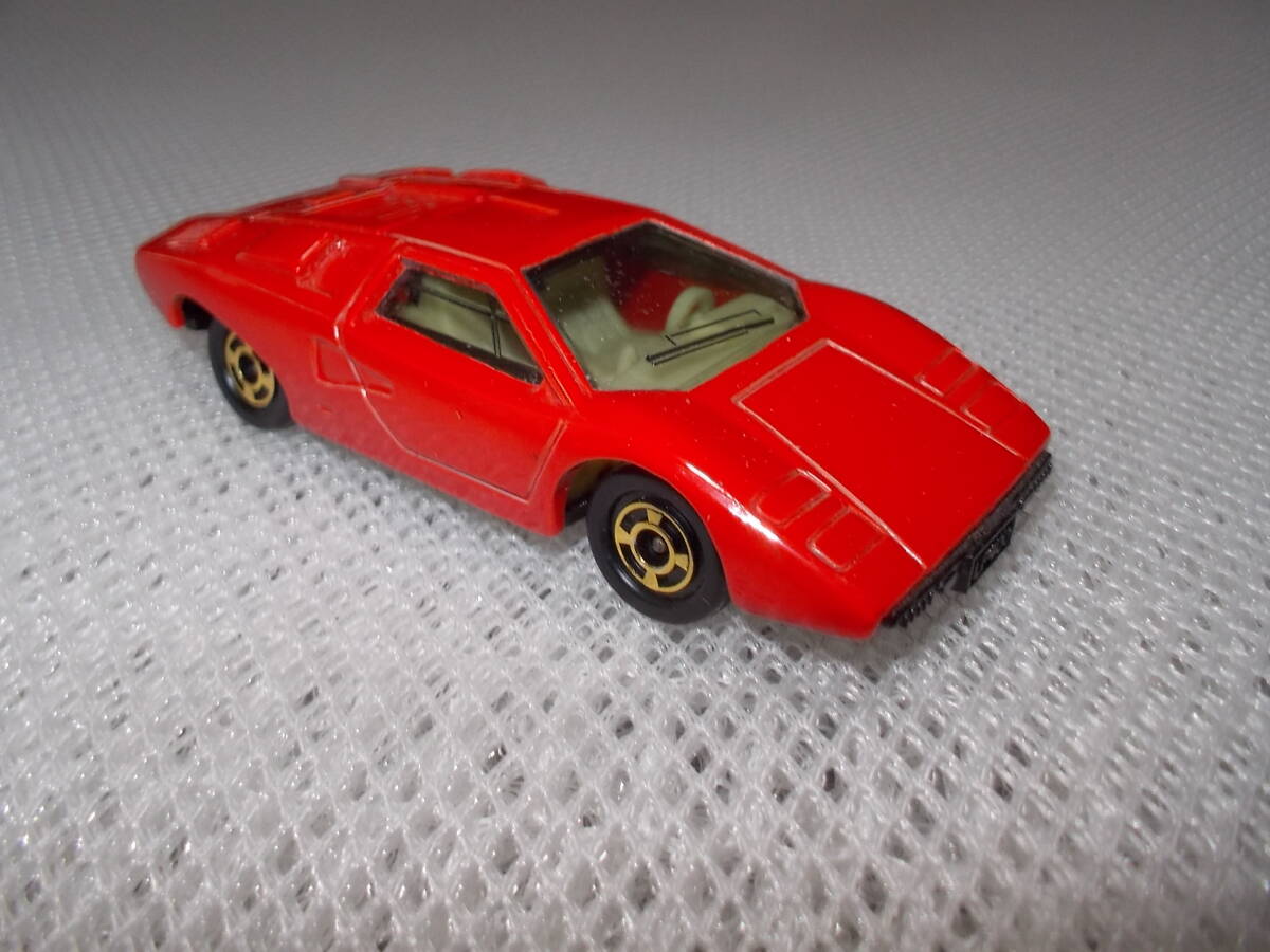 1970年代 昭和 当時物 初期物 ヴィンテージミニカー トミカ tomica 1977年 ランボルギーニ カウンタック LP400 1/61 トミカNo.F37_画像7