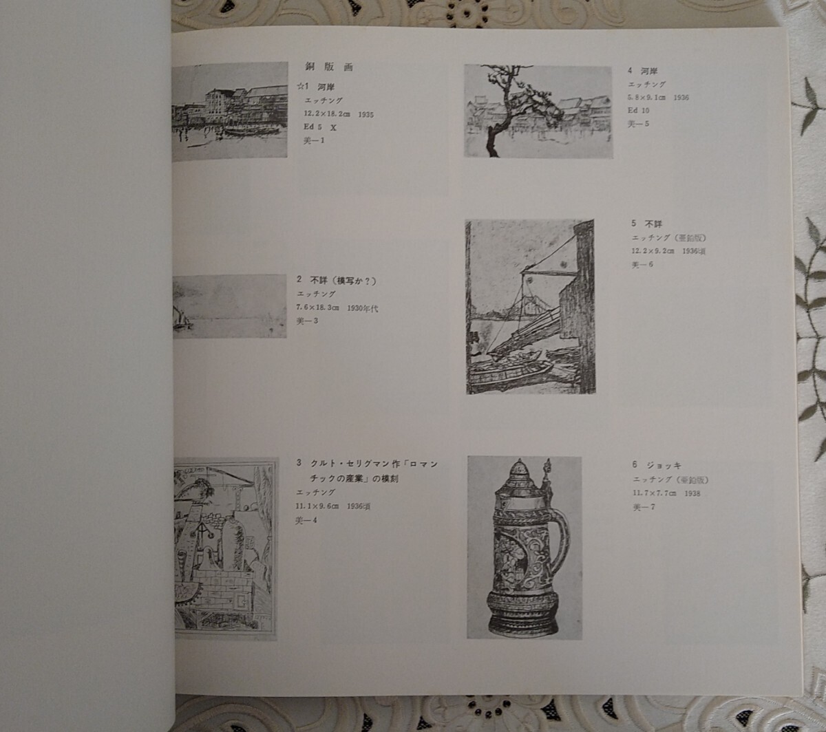 駒井哲郎銅版画展 東京都美術館 1980年 昭和55年 ①_画像7