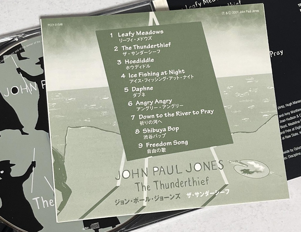 CD ジョン・ポール・ジョーンズ ザ・サンダーシーフ JOHN PAUL JONES THE THUNDERTHIEF 国内盤 デジパック仕様の画像4