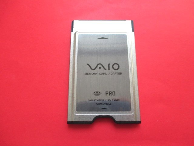 ♪ 送料９４円　PCカード　SONY VAIO VGP-MCA10　メモリーカードアダプタ　中古 ♪　_画像1