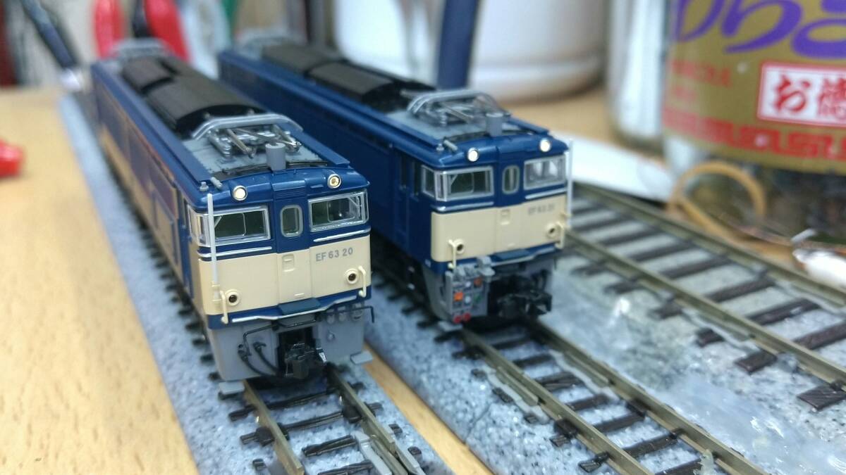 TOMIX EF63形電気機関車（2次形・青色）セット 92168_画像10