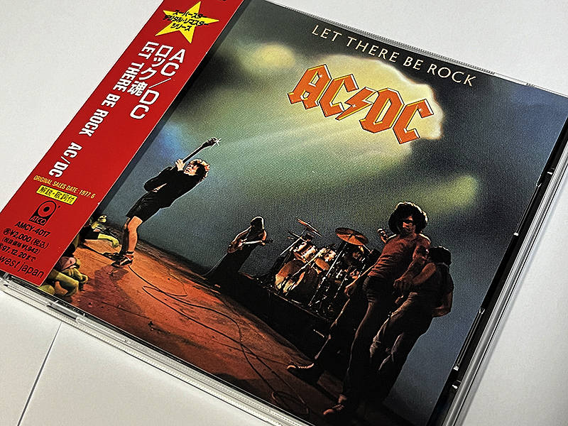 ロック魂 LET THERE BE ROCK / AC/DC 日本語解説付 国内盤 新品同様_画像1