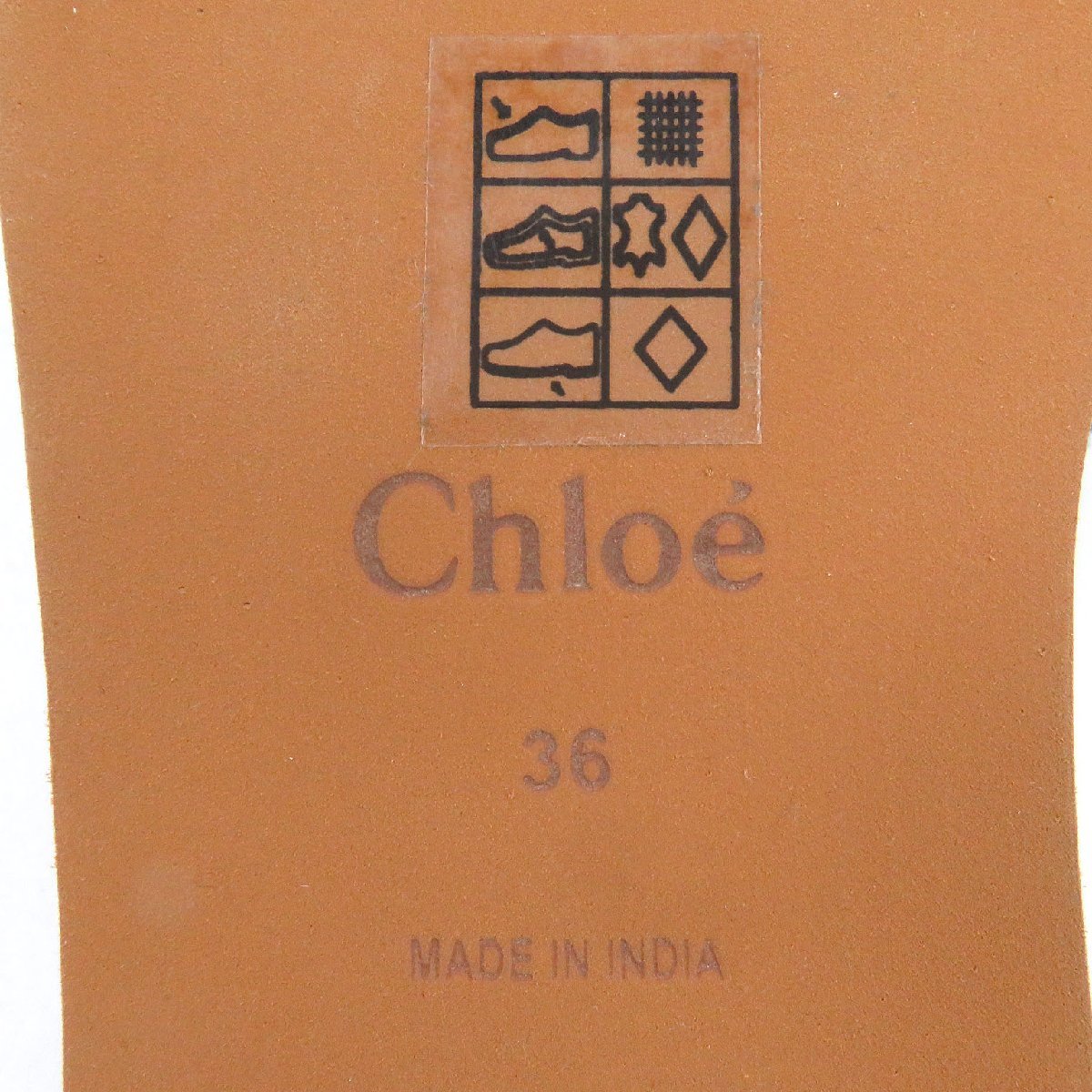 Yahoo!オークション - 未使用品 Chloe クロエ C19175 ロゴ入り フリ