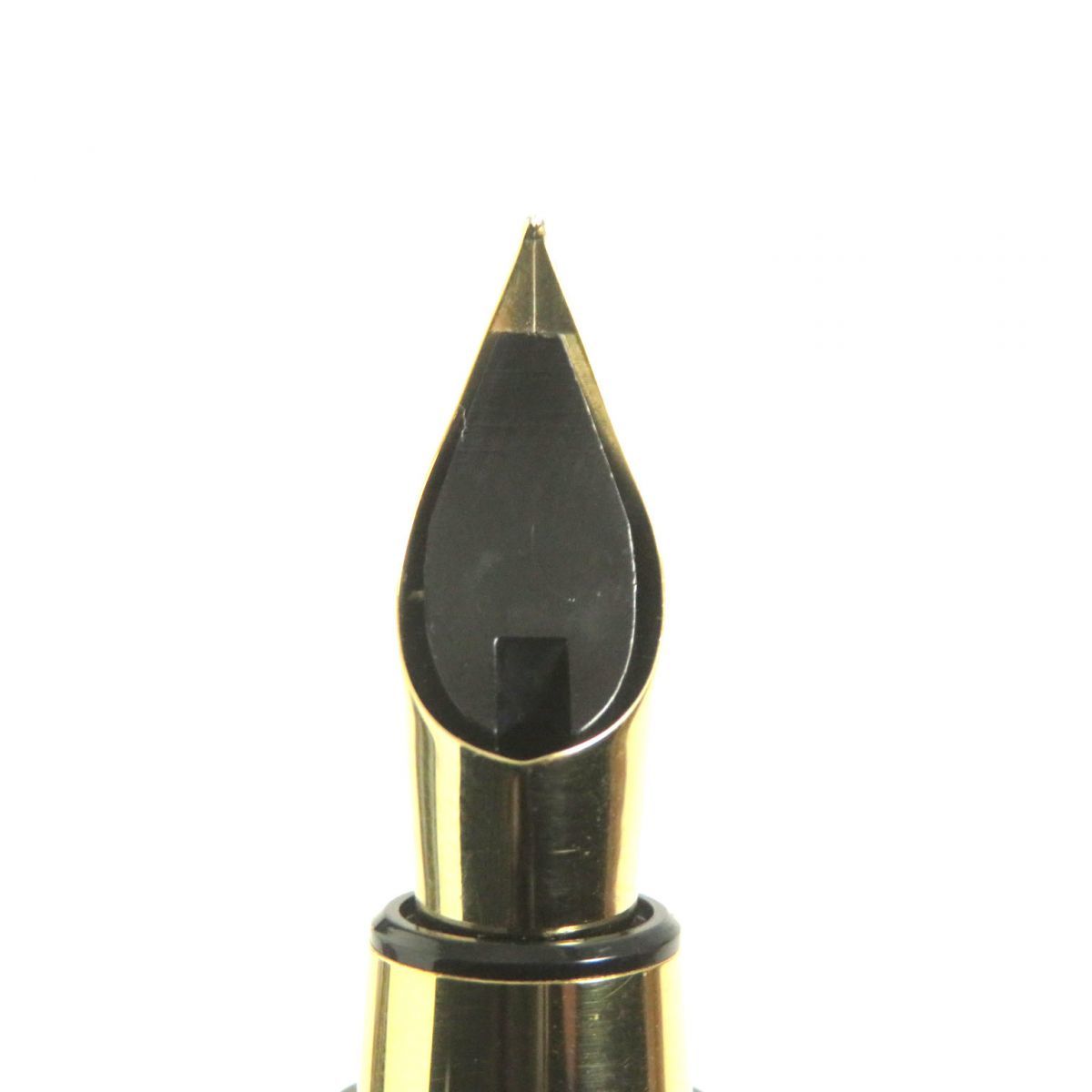 [ Don Don review ] beautiful goods V Dupont Monpal nasmo-tsarutoreki M pen .K18 0148/1000 world 1000ps.@ limitation fountain pen gold color × black . made box 