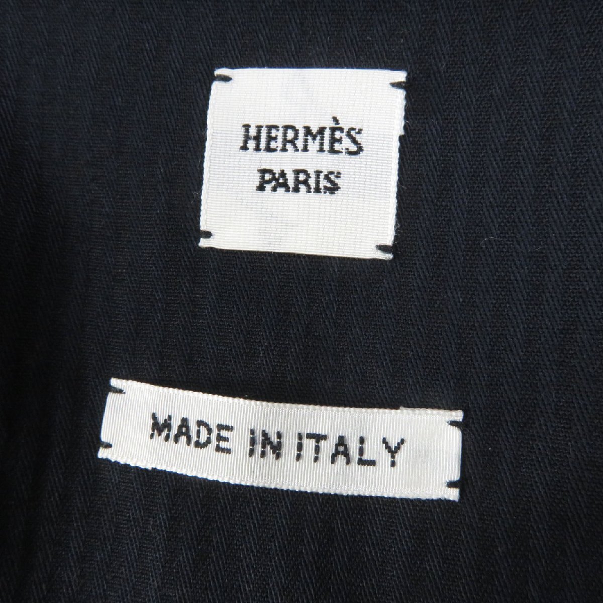  unused goods * Hermes 23SS 3E0551D1 wild print Denim dress no sleeve One-piece multi 34 hanger *ga- men to attaching made in Italy regular goods 