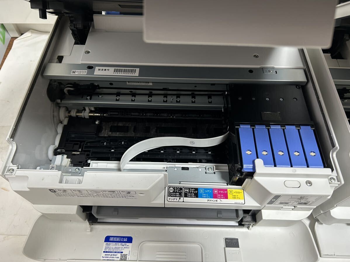 エプソン EPSON プリンター2台まとめ EPSON EW-M752T 2020.02.07 EPSON EP-M553T 2021.04.05 ジャンク品　現状販売_画像6