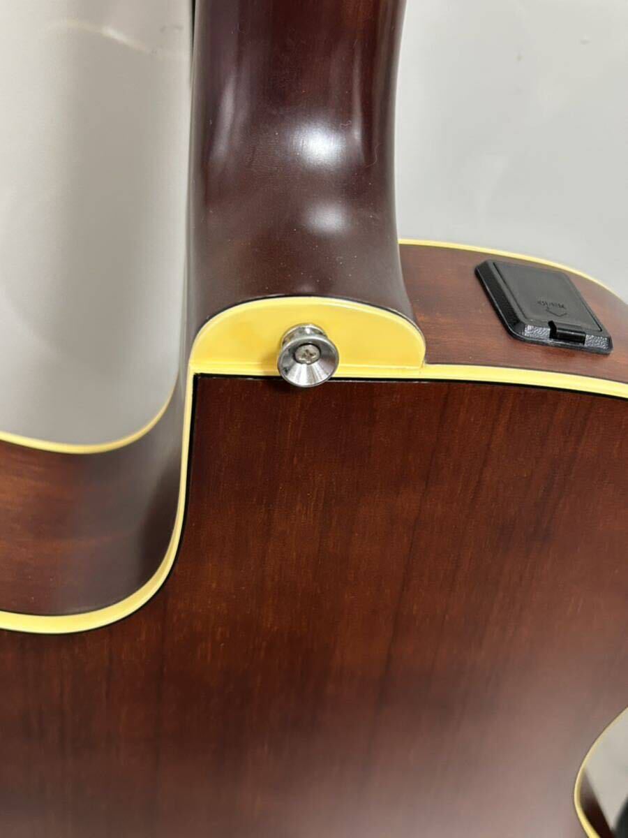 ヤマハ YAMAHA APX-4A アコースティックギター 全長約:104cm ハードケース付き 現状販売の画像5