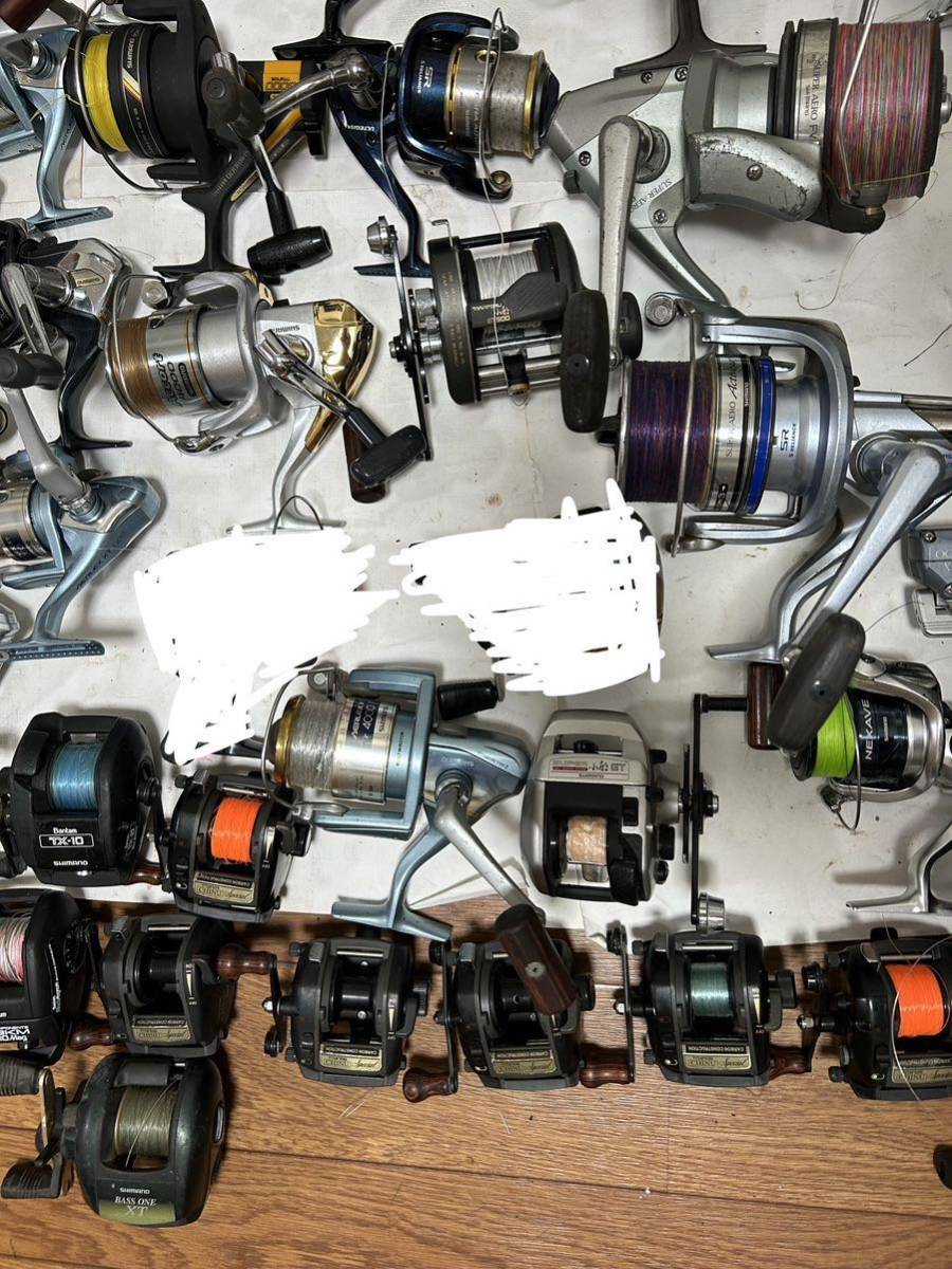 釣具 ダイワDAIWA シマノSHIMANO RYOBI リール電動丸など84点大量まとめ ジャンク品 現状販売の画像7