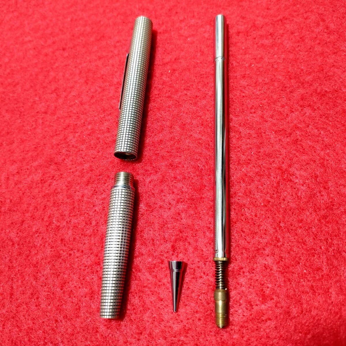 【貴重】ニューマン スーパー2 0.2mm シャープペンシル NEWMAN SUPER-2 mechanical pencil 廃番 レトロ シャーペン 箱 説明書付き新品_画像3