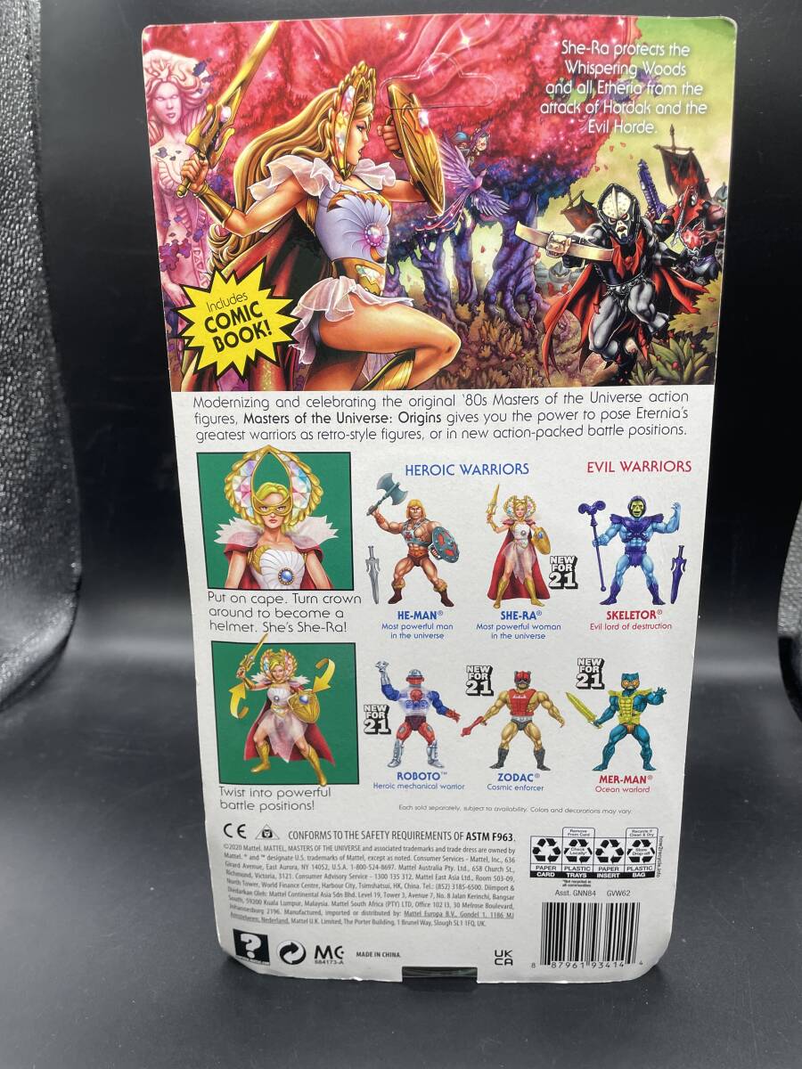 マテル　マスターズオブユニバース　ヒーマン オリジンズ　シーラ　MOTU masters of universe origins_画像4