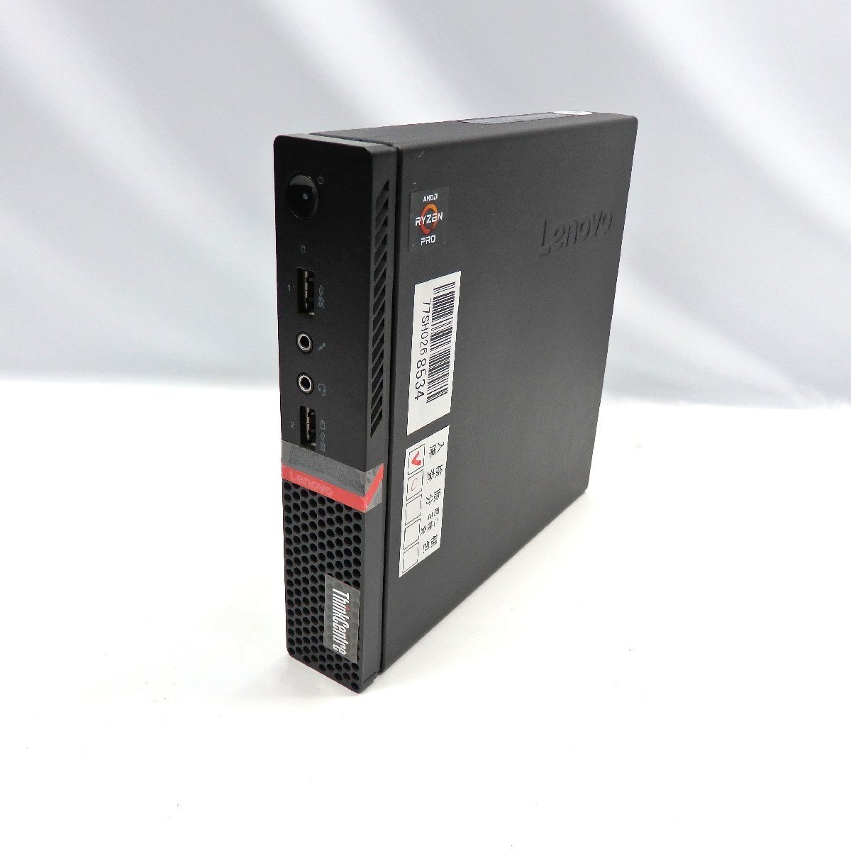 Lenovo ThinkCentre M715q AMD Ryzen 3 PRO 2200GE 3.2GHz/8GB/SSD128GB×2/OS無/動作未確認【栃木出荷】_ThinkCentre M715q