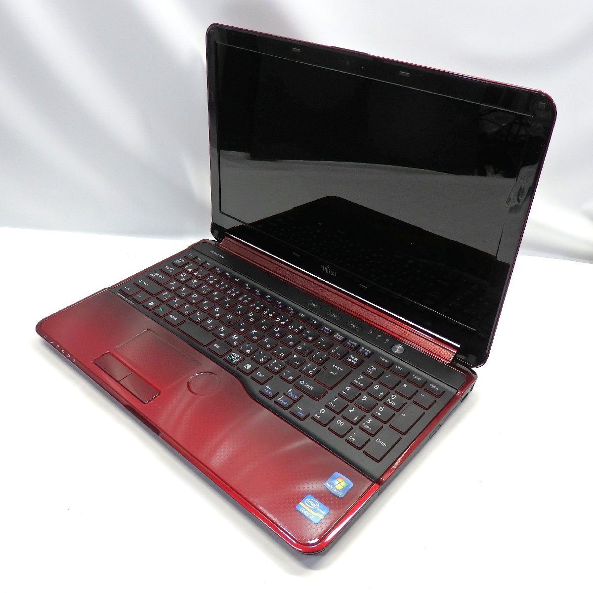 1円～ FUJITSU LIFEBOOK AH54/H Core i5-3210M 2.5GHz/4GB/HDD750GB/Blu-ray/15インチ/OS無/動作未確認/AC無【栃木出荷】_画像2