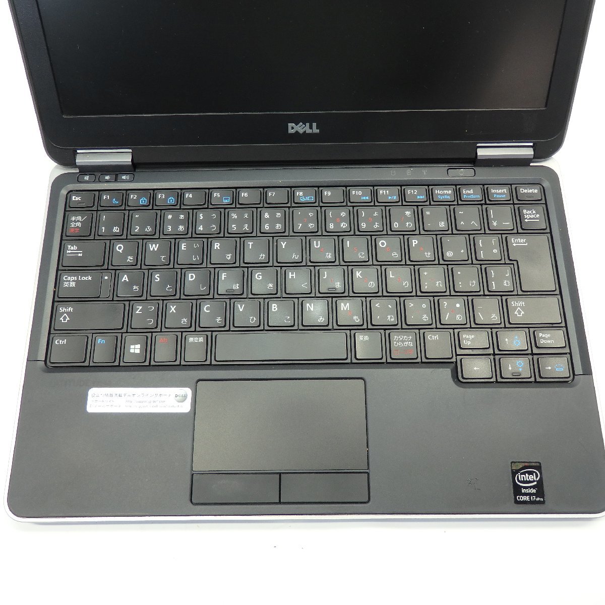 DELL Latitude E7240 Ultrabook Core i7-4600U 2.1GHz/4GB/SSD256GB/12インチ/OS無/動作未確認【栃木出荷】_画像4