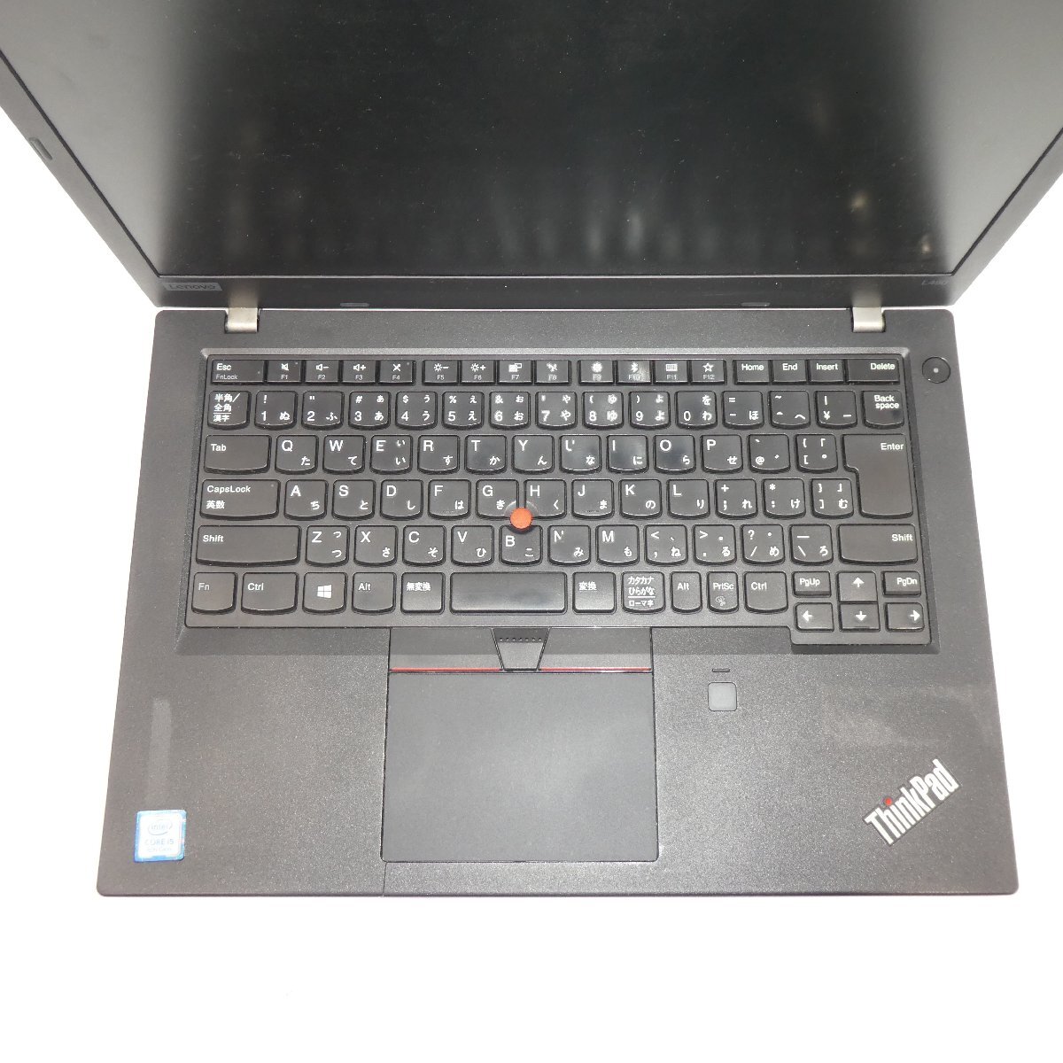 1円～Lenovo ThinkPad L480 Core i5-8250U 1.6GHz/8GB/SSD256GB/14インチ/OS無/動作未確認【栃木出荷】_画像3