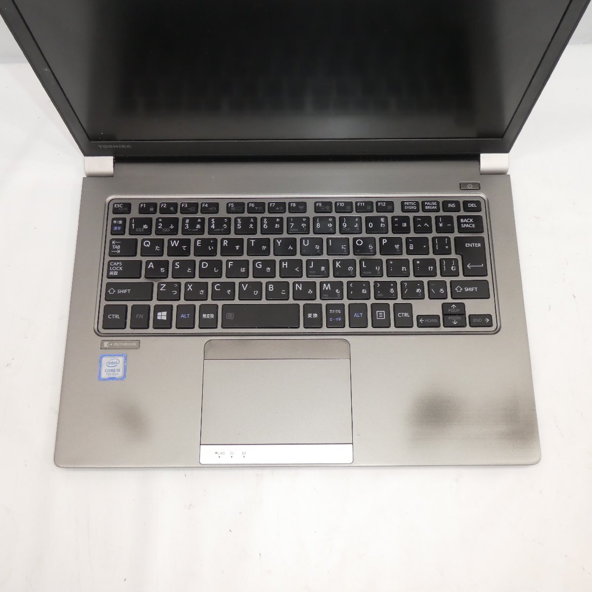 TOSHIBA DynaBook R63/DN Core i5-7200U 2.5GHz/8GB/SSD256GB/13インチ/OS無/動作未確認【栃木出荷】_画像3